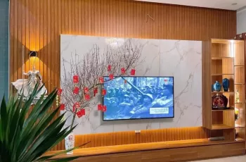 Thi Công Vách Tủ Tivi Hiện Đại – Điểm Nhấn Sang Trọng Cho Không Gian Sống